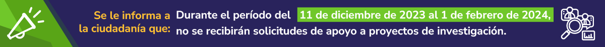 publicacion fechas apoyo investigacion