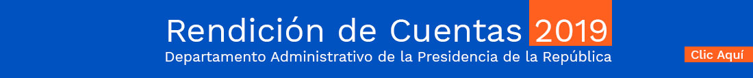 Rendici�n de cuentas Presidencia 2019