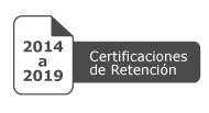 Certificados de Retenci�n
