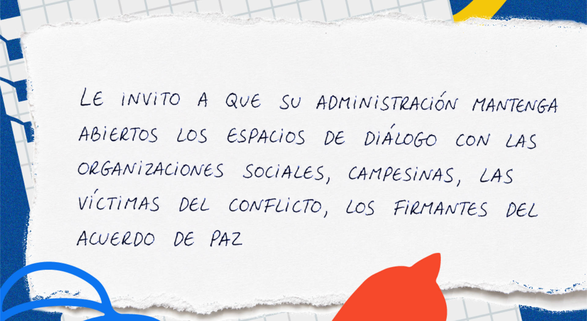 Carta de firmante de paz
