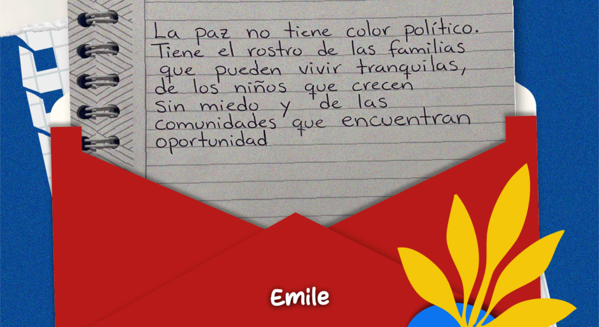 Carta de firmante de paz