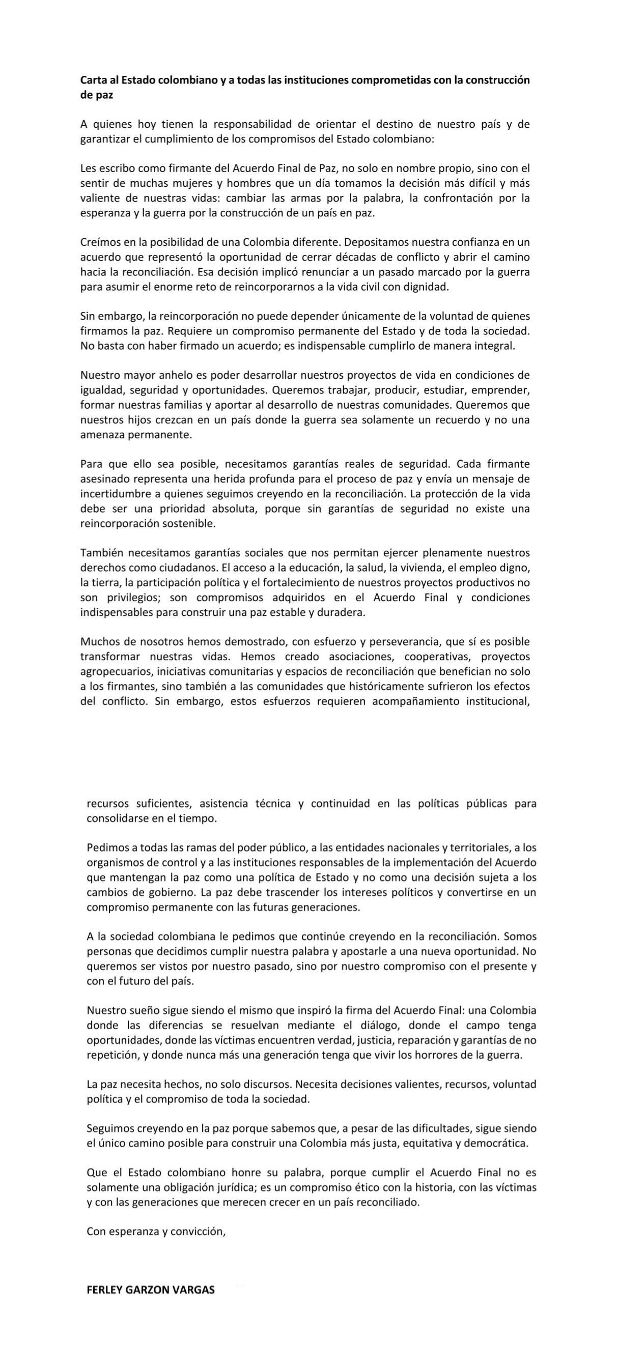 Carta escrita 1.