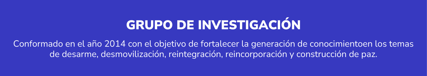 Grupos de investigación