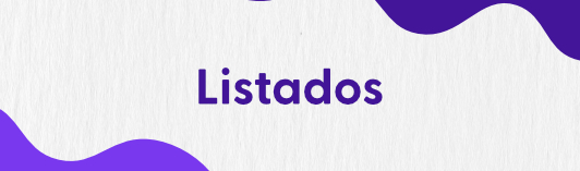 Consultar listados