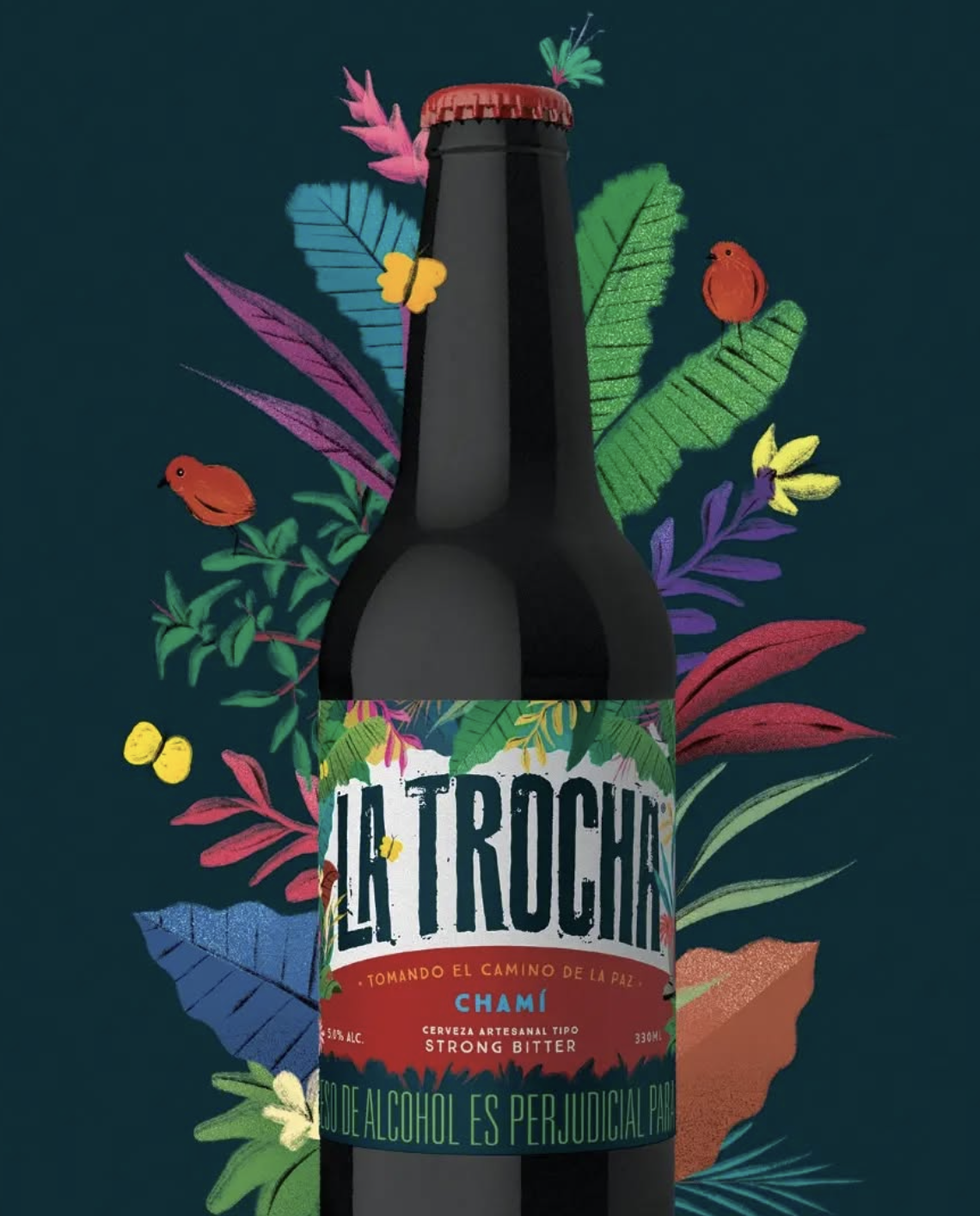 Logo de Cerveza La Trocha