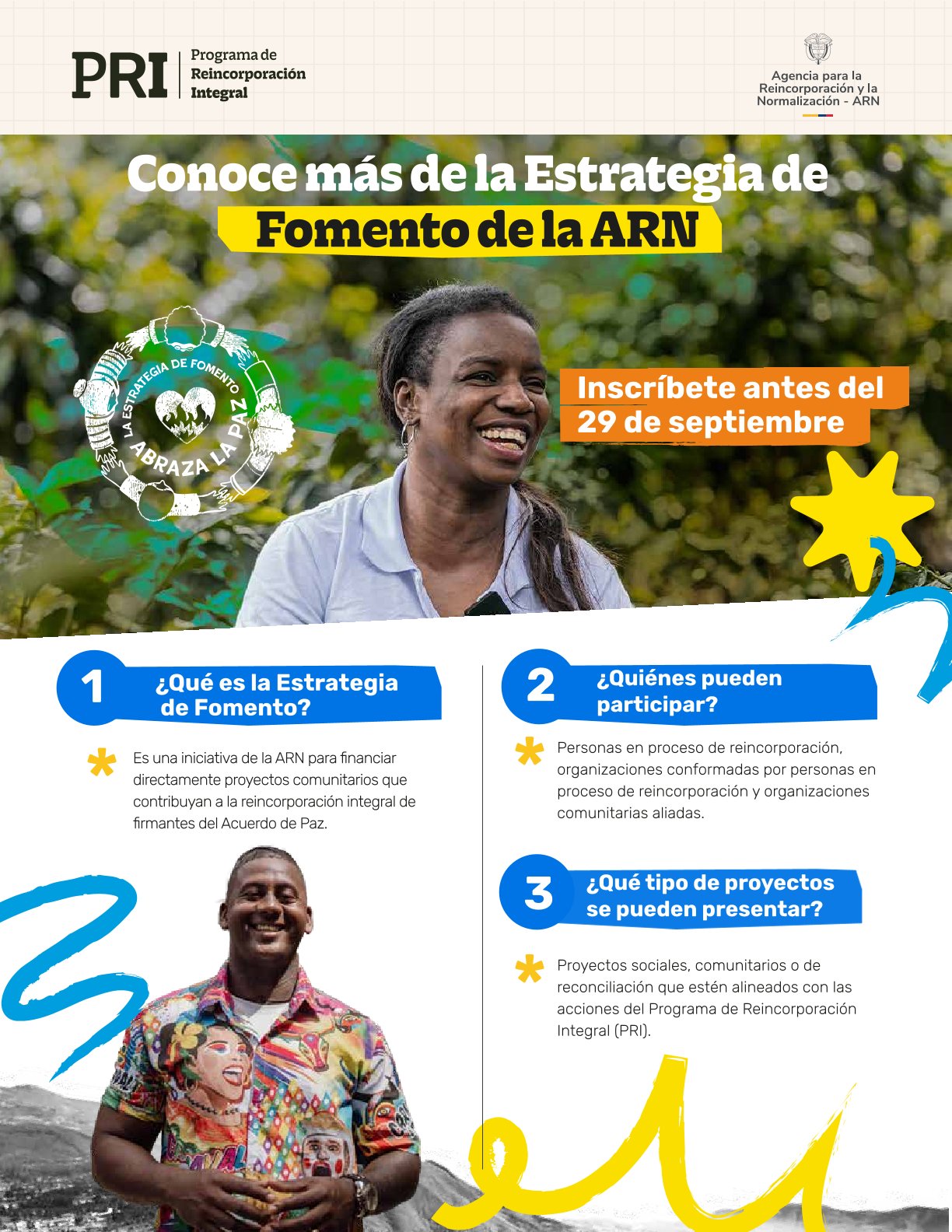 Infografía sobre Conoce la Estrategia de Fomento