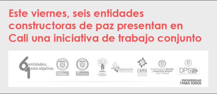 Directores y delegados de las entidades de la iniciativa ‘Juntos construimos paz’ adelantan concertaciones con comunidades del barrio Mojica, de Cali (Valle del Cauca) y en Corinto (Cauca).