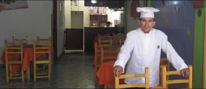 EL ‘CHEF CHINO’ HIZO REALIDAD LA IDEA DE TENER SU PROPIO NEGOCIO, EL RESTAURANTE CHINO SHAN - GHAI. FOTO: ACR L COMUNICACIONES