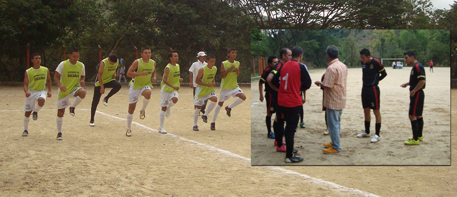COMUNIDAD DE CAÑASGORDAS SE BENEFICIA CON FORMACIÓN DEPORTIVA IMPARTIDA POR PERSONA EN PROCESO DE REINTEGRACIÓN. FOTOS: ACR L COMUNICACIONES