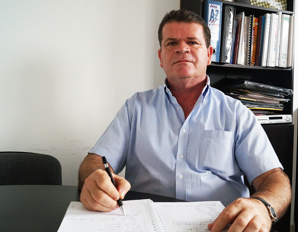 Huberto Navarro, gerente de ‘Distritiendas del Cauca Ltda.