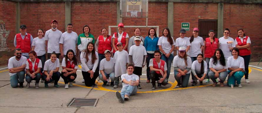 480 estudiantes disfrutan de mejoras en su escuela gracias a jornada de voluntariado