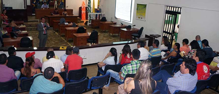 En Acacías se habló de reintegración, Justicia Transicional y Derechos Humanos 