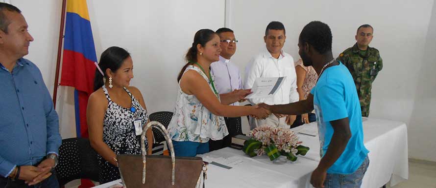 Putumayo cuenta con nuevas personas reintegradas