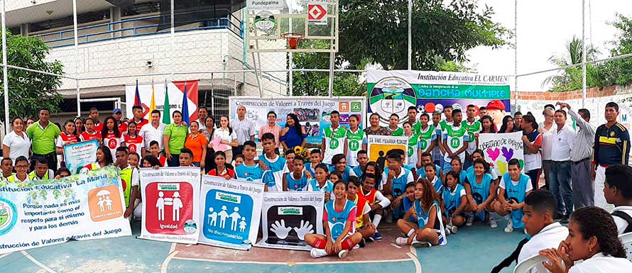 En Ciénaga, 540 jóvenes serán los protagonistas del juego de la paz