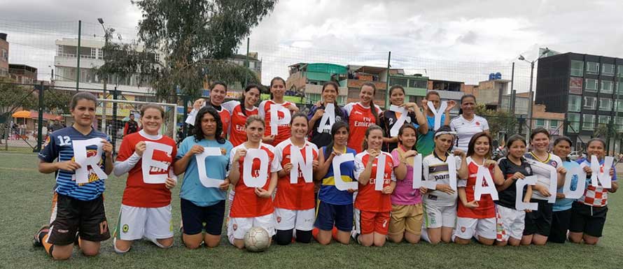 Feria de paz y reconciliación con habitantes de Kennedy