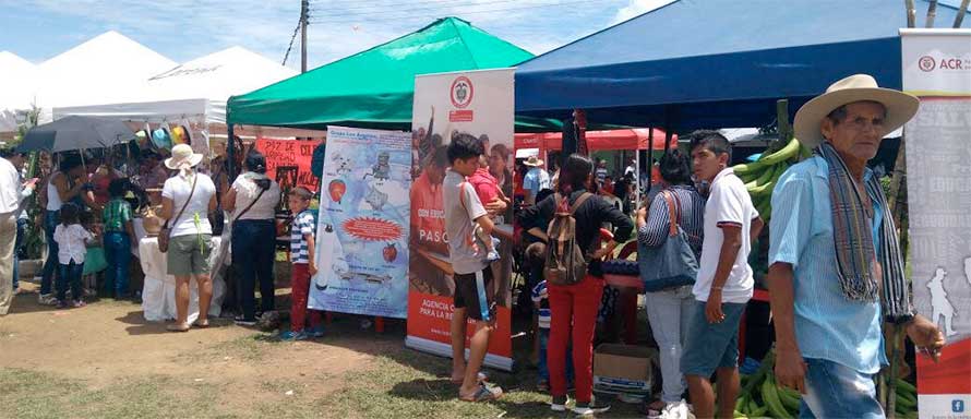 La reintegración, presente en el día del campesino