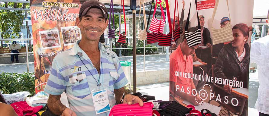 Los empresarios de la reintegración expondrán sus negocios en Santa Marta