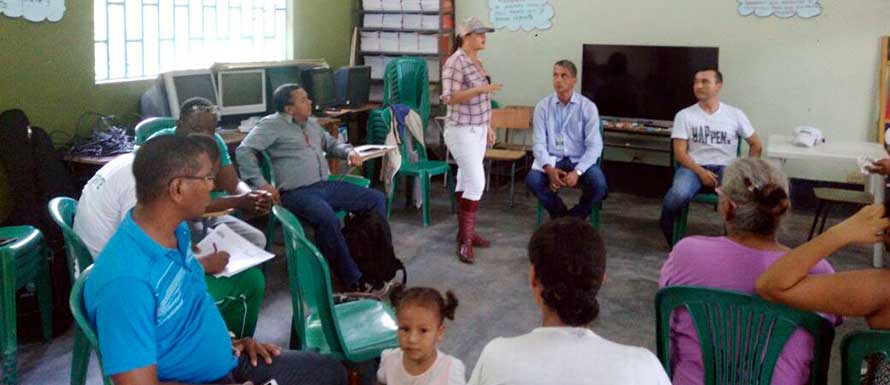 Mujeres en Antioquia se capacitan en agricultura 