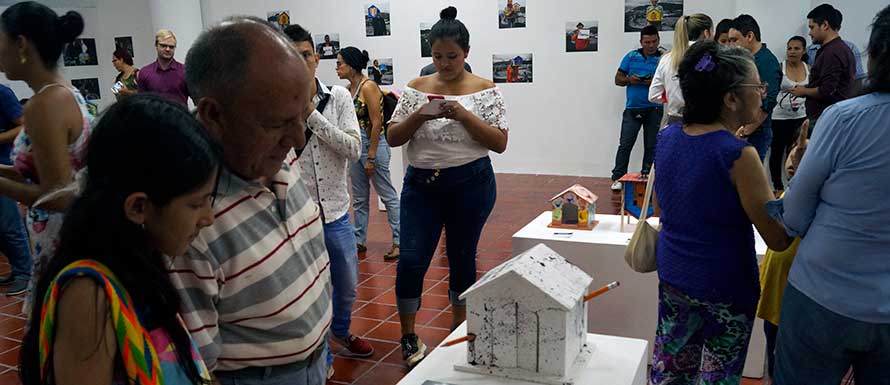 Población desmovilizada y víctimas del conflicto, unidos por el arte en Neiva