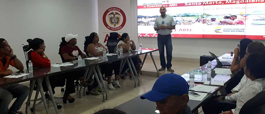 En 80% ha avanzado la reintegración en el Magdalena