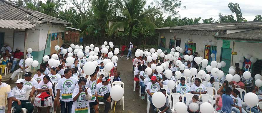 Derroche de arte en el cierre de Mambrú, en el Urabá antioqueño