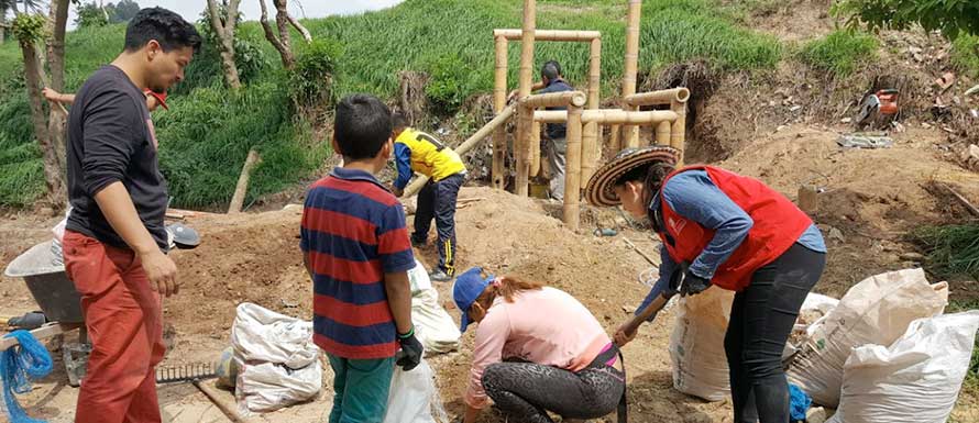 Mambrú llegó al parque La Serpiente de la localidad de Bosa (Bogotá)