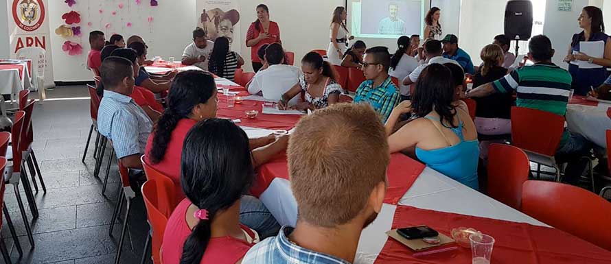 Personas en reintegración participaron en actividad de fortalecimiento de lazos familiares