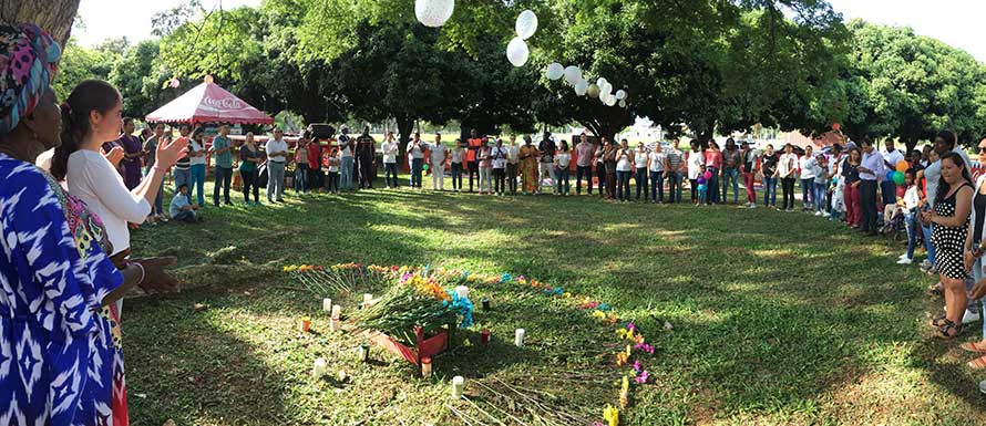 Picnic por la reconciliación en Cali