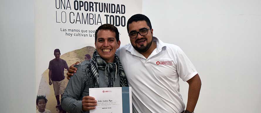 En Quindío, 32 personas culminan su proceso de reintegración
