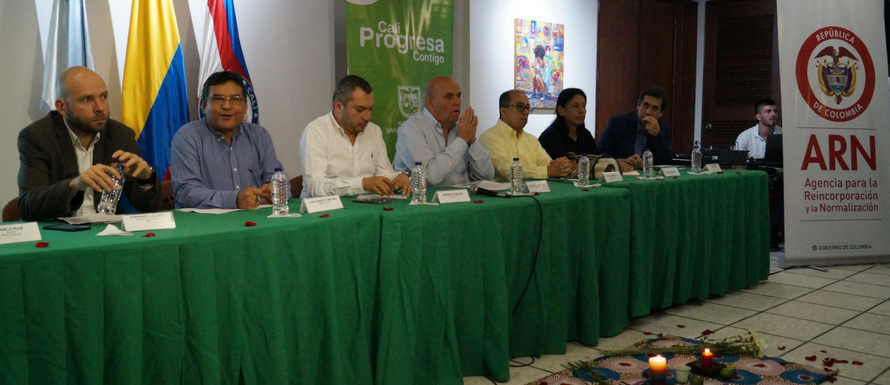 Se instala Mesa de Reincorporación en el Valle del Cauca