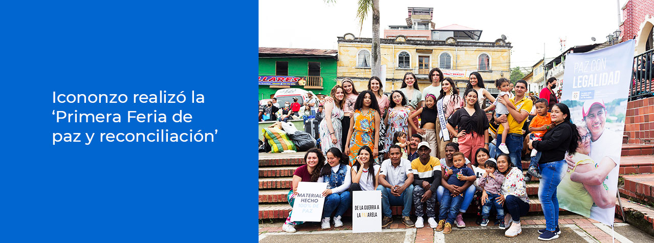 Icononzo realizó la ‘Primera Feria de paz y reconciliación’
