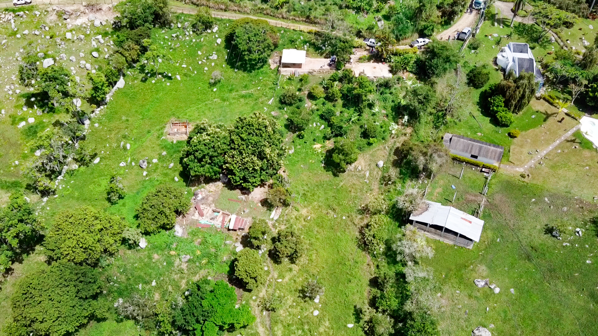 foto aerea del predio del proyecto orellanas de oriente