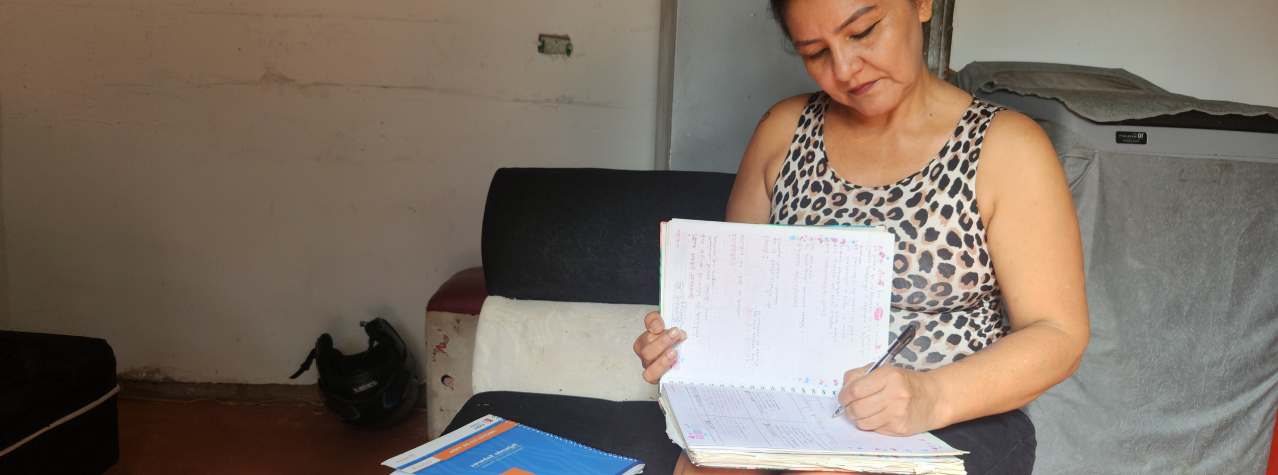 Firmante de paz avanza en su sueño de ser bachiller