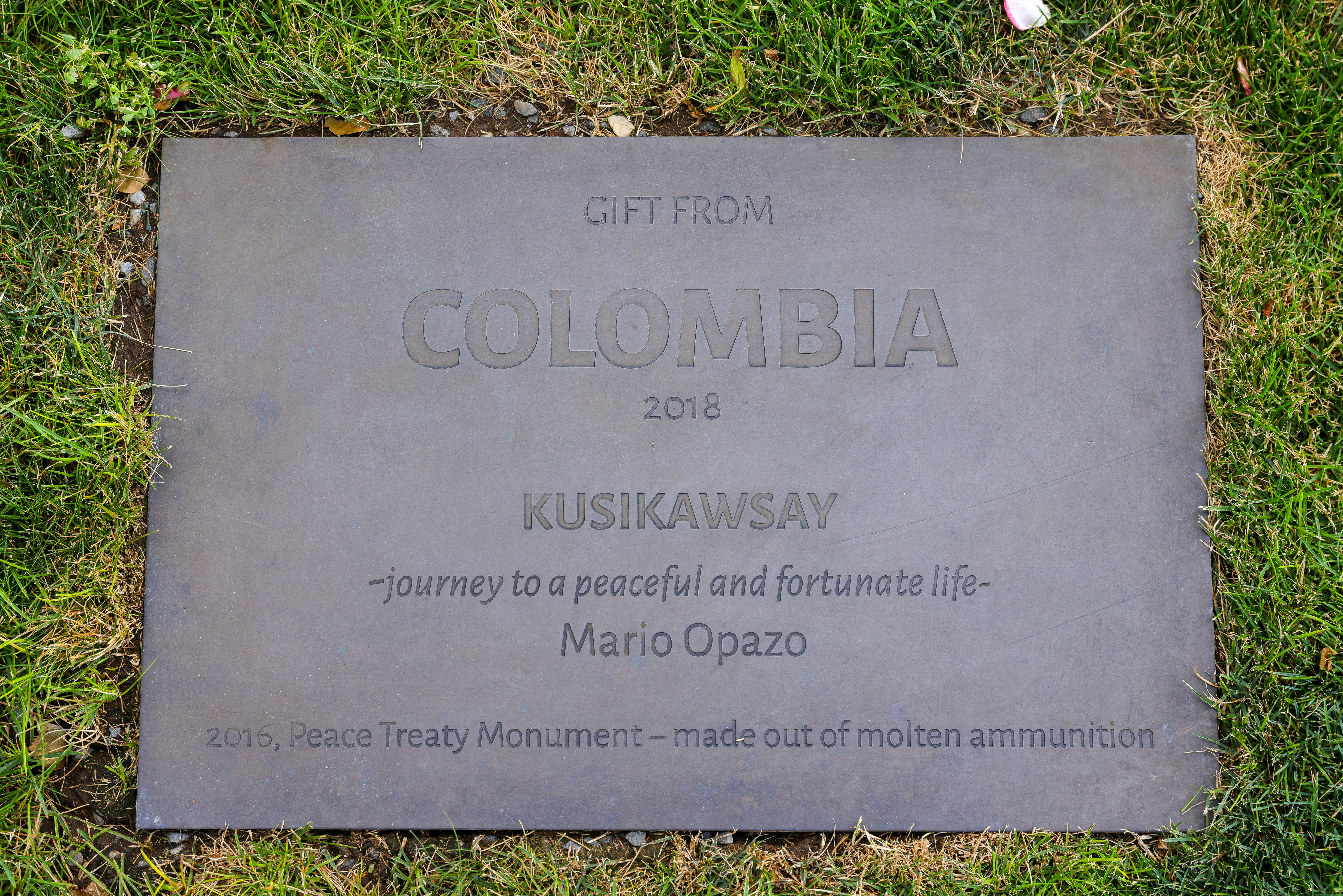 Placa de Monumento