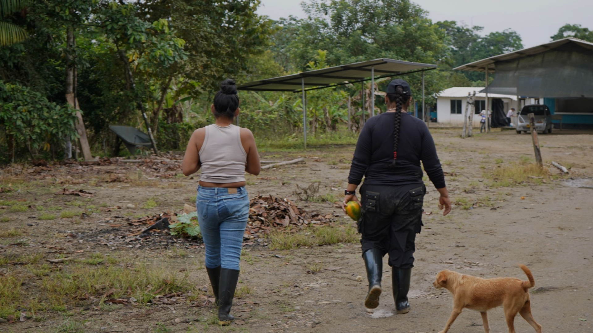 mujeres caminando 