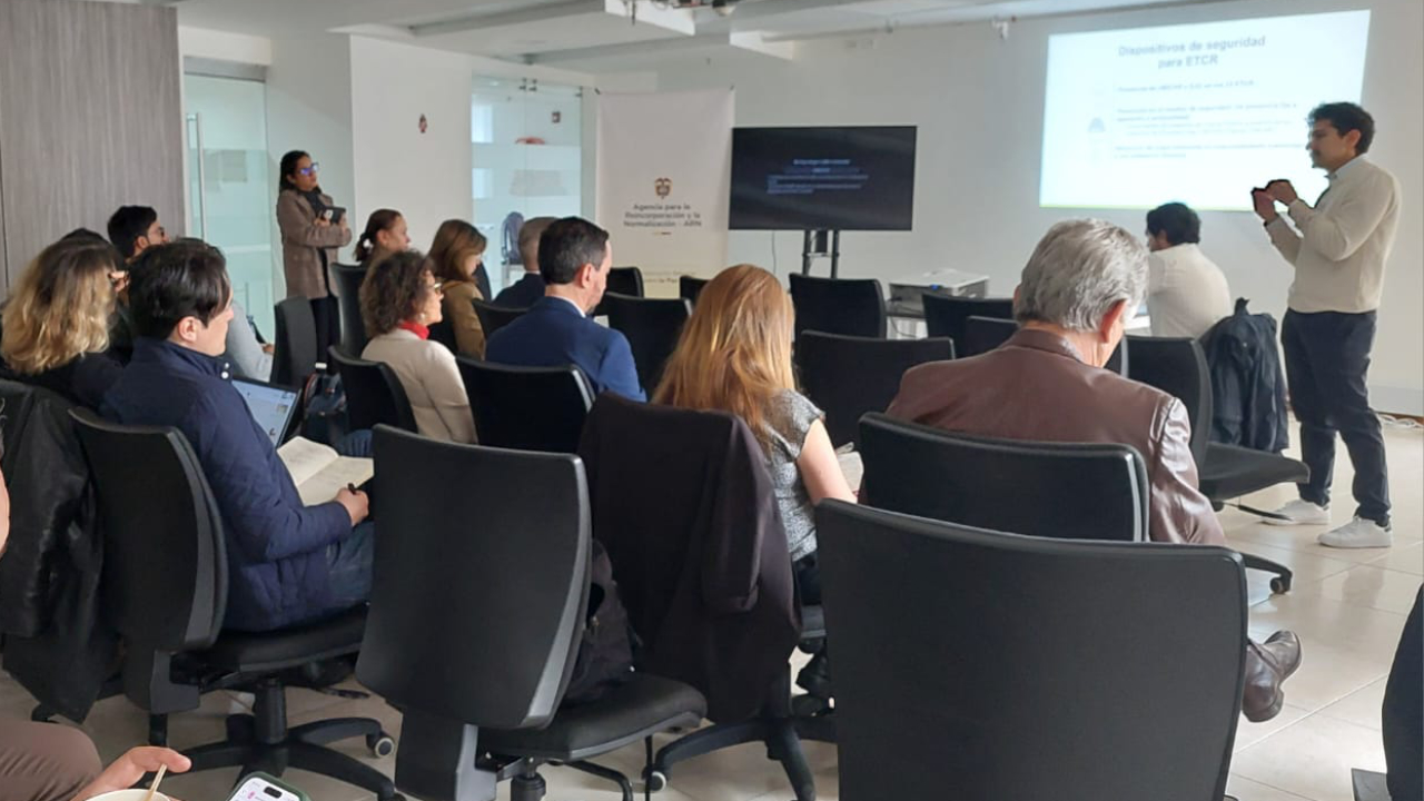 Capacitación institucional de la Agencia para la Reincorporación y la Normalización (ARN) sobre lineamientos técnicos