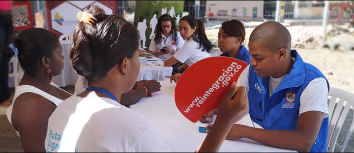 Feria de Atención. Cerca de 200 personas, entre niños, niñas, jóvenes y adultos, participaron de las actividades y recibieron información institucional. Foto: ACR l Comunicaciones