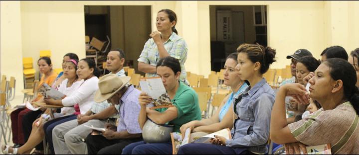 HABITANTES DEL BARRIO LLANO VARGAS DE YOPAL PARTICIPARON ACTIVAMENTE DURANTE LA SOCIALIZACIÓN DE LA ACCIÓN DE SERVICIO SOCIAL QUE BUSCA CONSTRUIR LA 