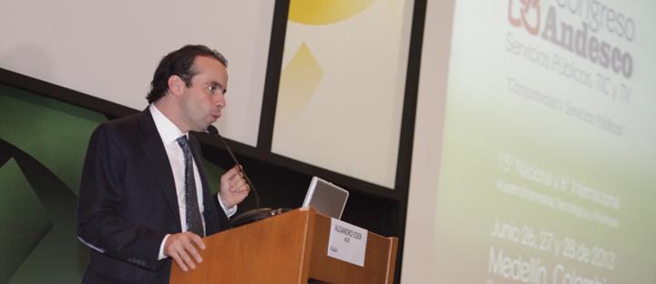 EL DIRECTOR GENERAL DE LA AGENCIA COLOMBIANA PARA LA REINTEGRACIÓN (ACR), ALEJANDRO EDER, ESTUVO EN LA JORNADA DE CIERRE DE ESTE EVENTO.