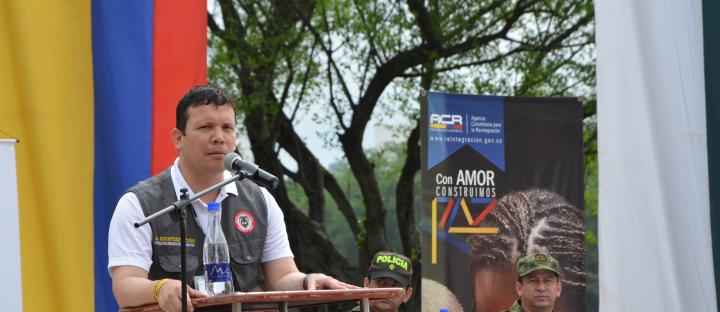 TYRONE RODRÍGUEZ, RESPONSABLE DE LA ACR EN CÚCUTA